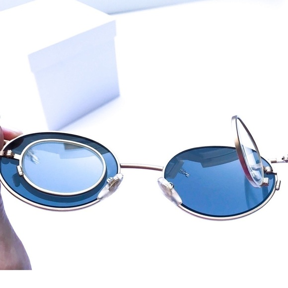 Christian Roth Optical Affairs Rockstar Dual-lens Flip lens Sunglasses - Picture 3 of 9